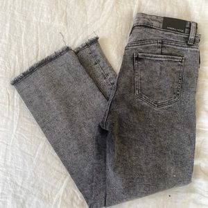 Kendall + Kylie Straight Leg High Rise Jeans